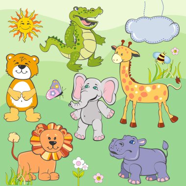 Çizgi filmlerdeki hayvanlar.