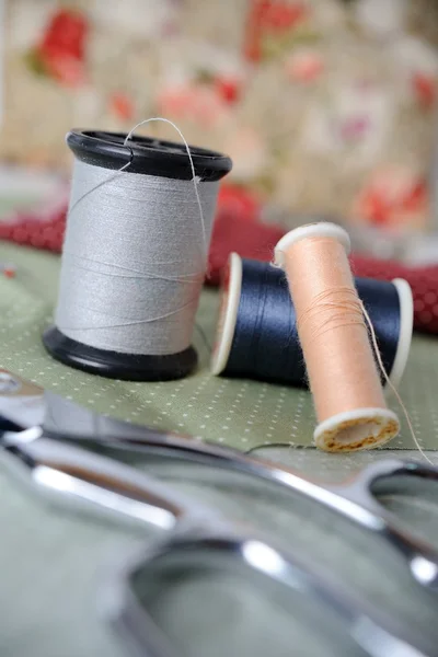 Sewing accessories — Stock Photo, Image