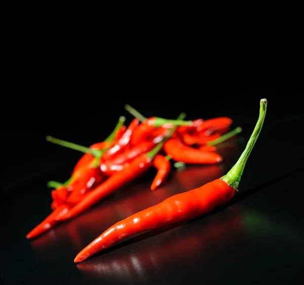 Pimentos vermelhos de pimentão — Fotografia de Stock