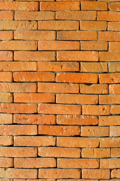 Orage brick wall — Stock Photo, Image