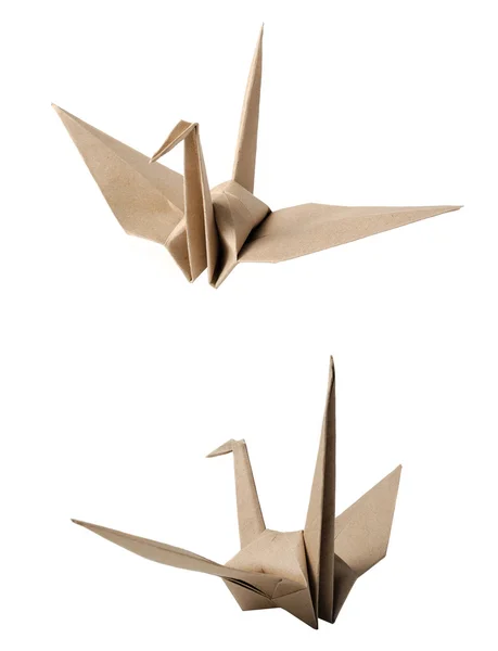 Origami pták — Stock fotografie