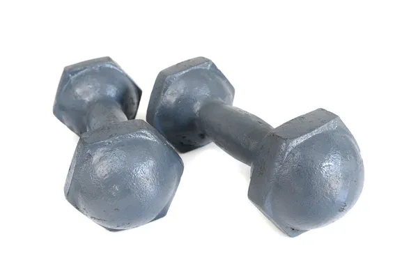 Vecchio Dumbbell — Foto Stock