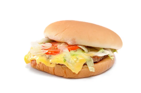 Hamburger brutto — Foto Stock