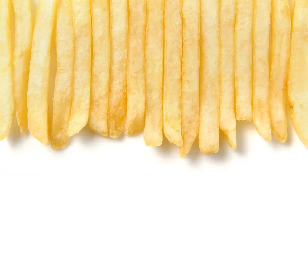 Pommes frittierte Kartoffeln — Stockfoto