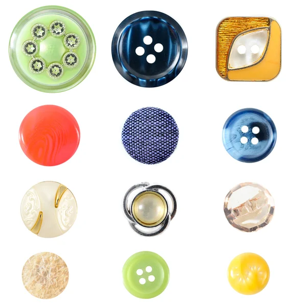 Collection de boutons — Photo