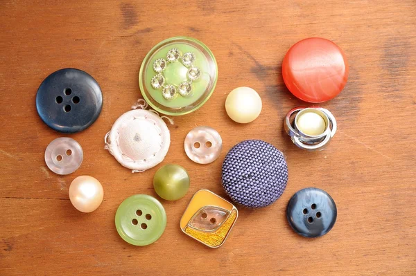 Sewing buttons — Stock Photo, Image