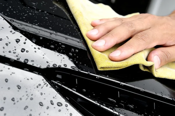 Washing the car — Stock Photo, Image