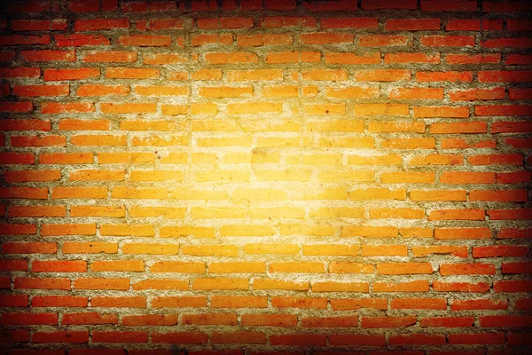 Oranje geschilderde muur — Stockfoto