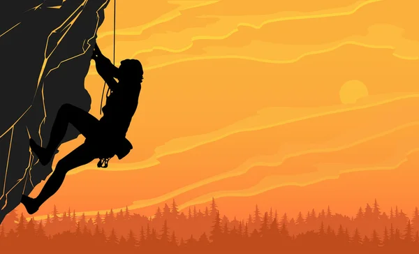 シルエットのクライマーストックベクター ロイヤリティフリーシルエットのクライマーイラスト Depositphotos