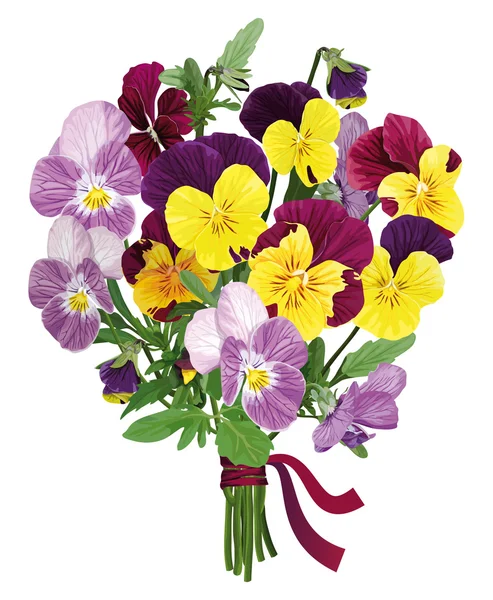 renkli korun Bouquet