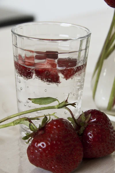 Cocktail aux fraises — Photo