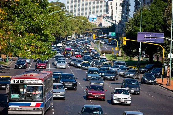 buenos aires, Arjantin - 14/3/2008. işlek yol