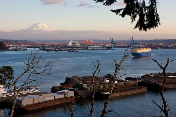 Hafen von Tacoma — Stockfoto