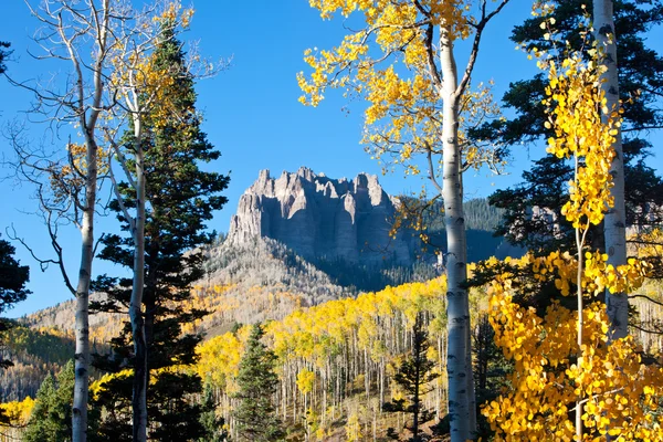 Rugged Mountains in Colorado in Fall — Stock Photo, Image