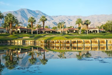 Golf Course in California clipart