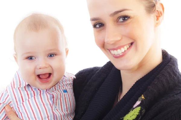 Moeder met baby — Stockfoto