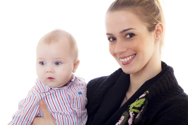 Moeder met baby — Stockfoto