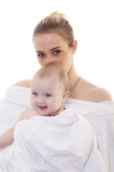 Moeder met baby — Stockfoto