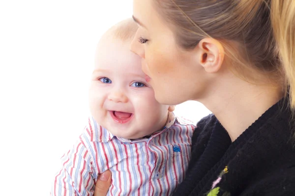 Moeder met baby — Stockfoto