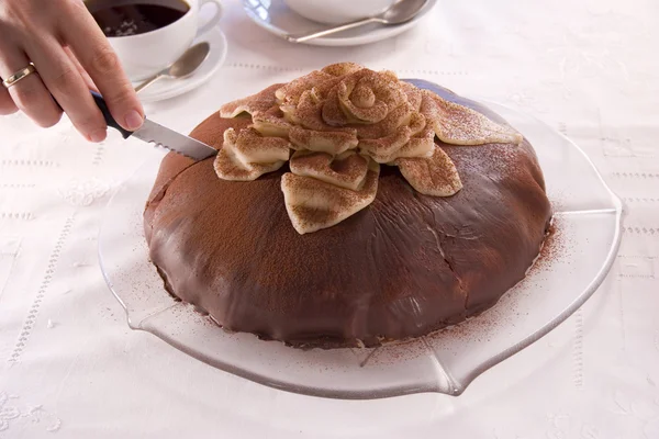 Chocolate pie — Stock Photo, Image