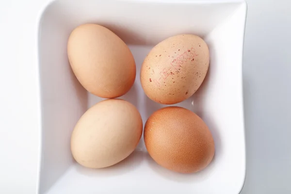 Four eggs — Stock Photo, Image