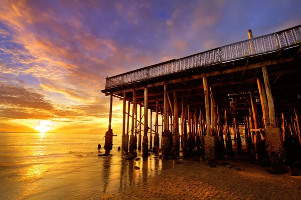 Praia de Hua-Hin de manhã — Fotografia de Stock