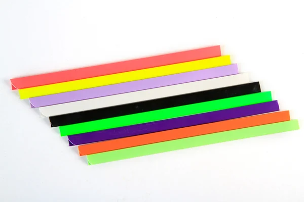 Plastic spine clip report book — Stock Photo, Image