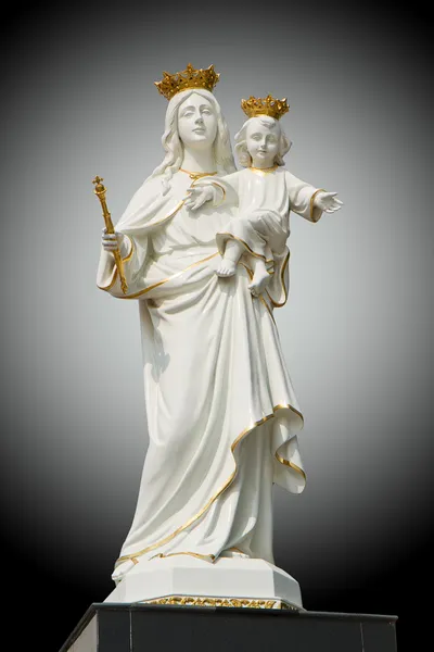 Vierge Marie (Mère Marie) avec l'Enfant Jésus — Photo