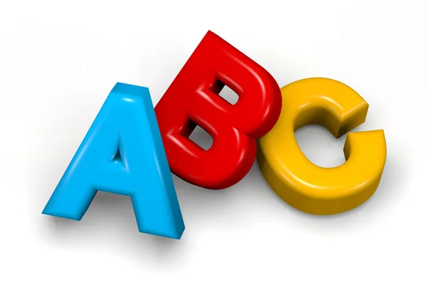 Abc text — Stock Photo, Image