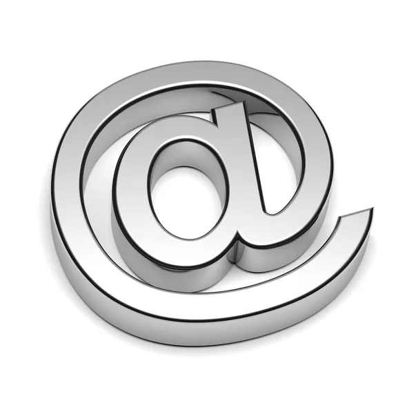 E-mail chroom teken — Stockfoto