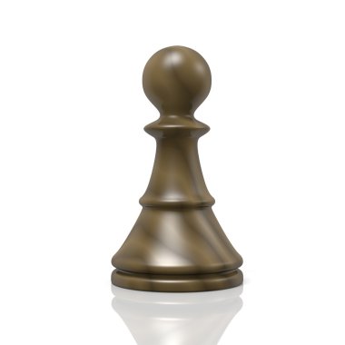 siyah chessman