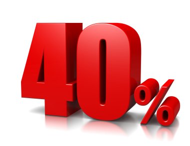 yüzde 40