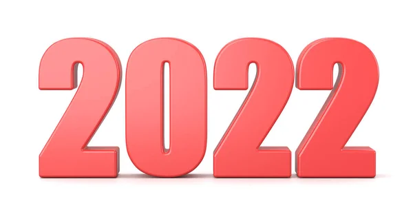 2022 An Număr text — Fotografie, imagine de stoc