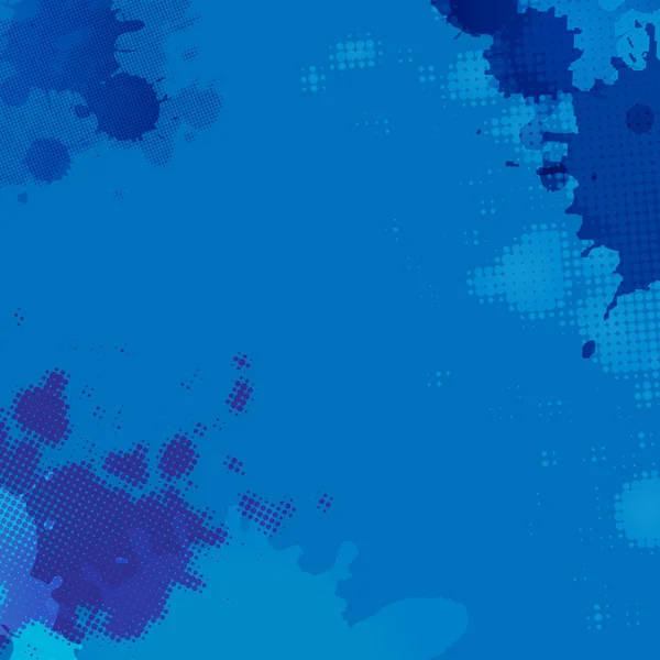 Blob bleu fond — Image vectorielle