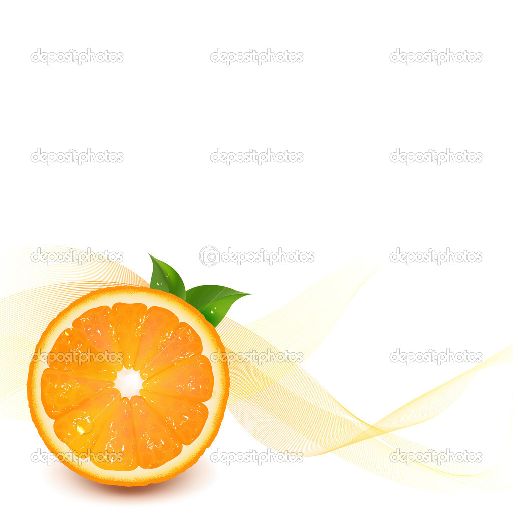 Orange With Blur