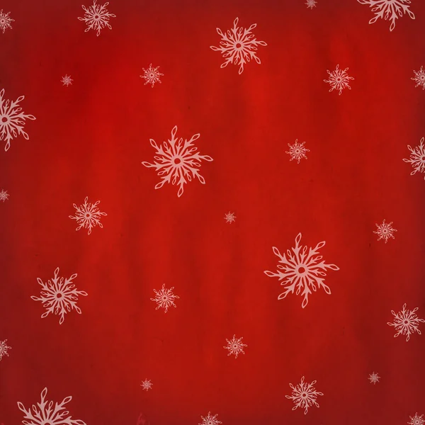 Fondo rojo de Navidad — Vector de stock