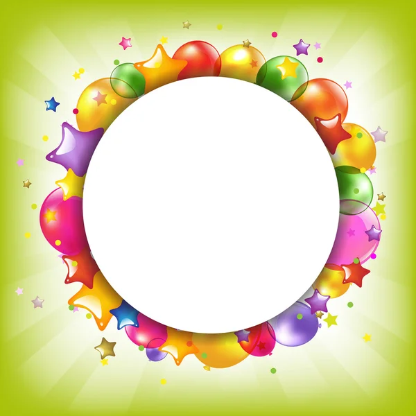 iyi ki doğdun renkli kart ile konuşma balonu