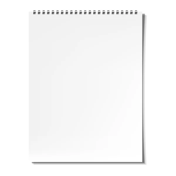 Caderno em branco —  Vetores de Stock