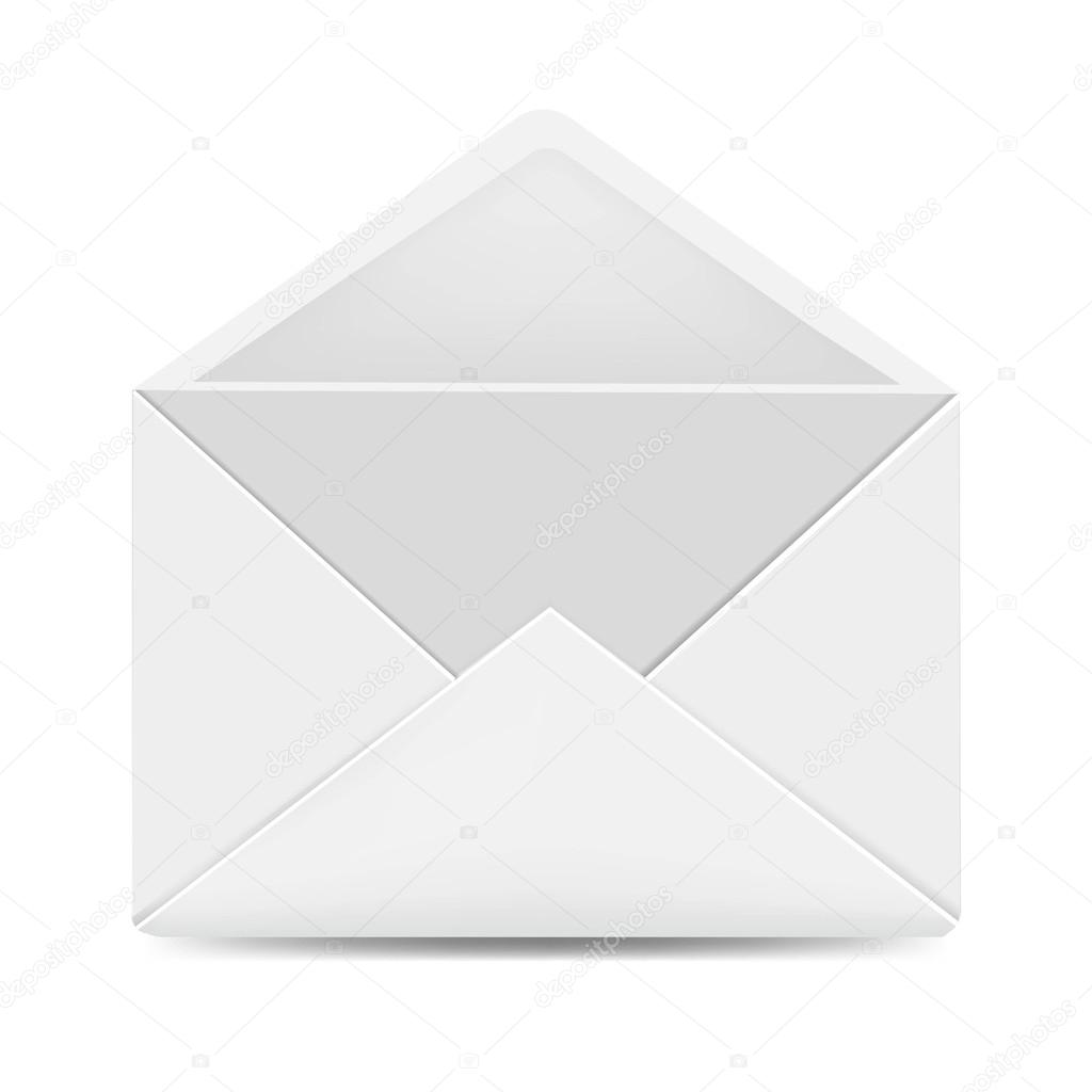 Open White Envelope