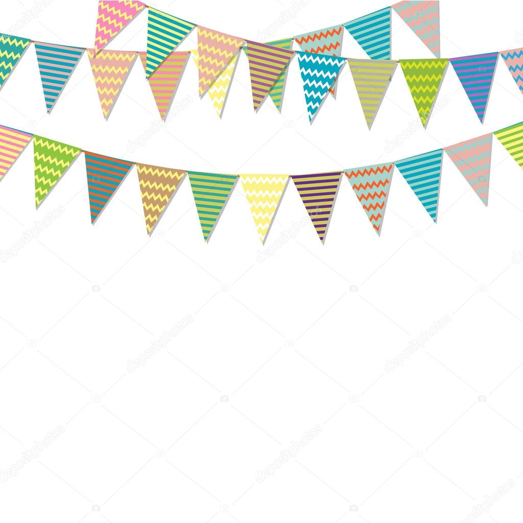 Vintage Bunting Flags