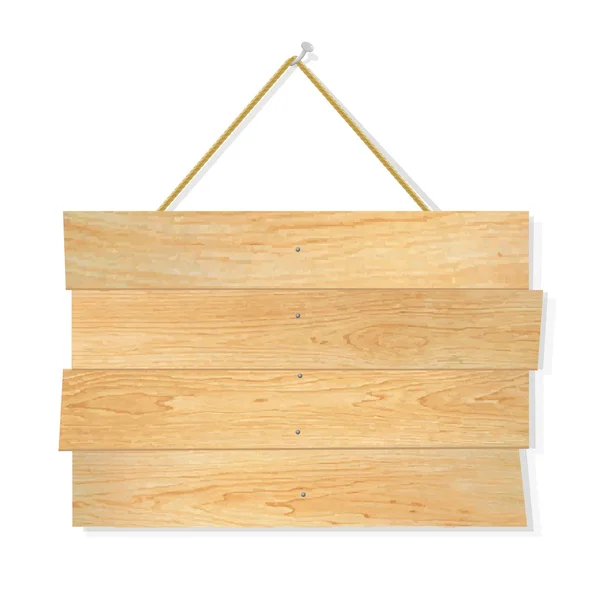 Wooden Board — Stock Vector