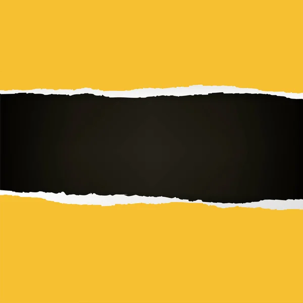 黄色和黑色条纹纸 — 图库矢量图片