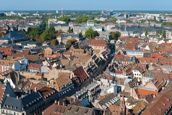 Vista sobre Strasbourg — Fotografia de Stock
