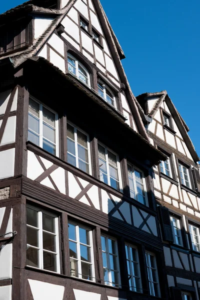 Historické budovy ve Štrasburku — Stock fotografie