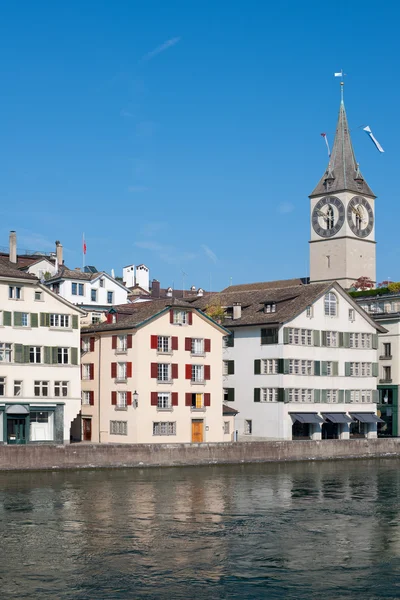 Iglesia de San Pedro en Zurich —  Fotos de Stock