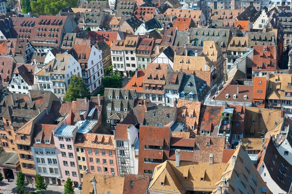 Strazburg rooftops — Stok fotoğraf