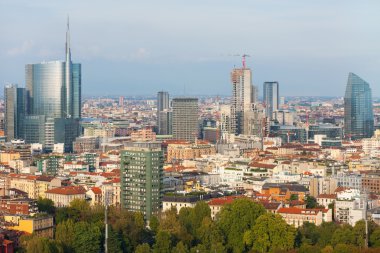 erken akşam Milano'da