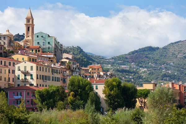 Stare budynki Ventimiglia — Zdjęcie stockowe