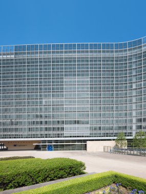 Brüksel bölgesindeki bina berlaymont