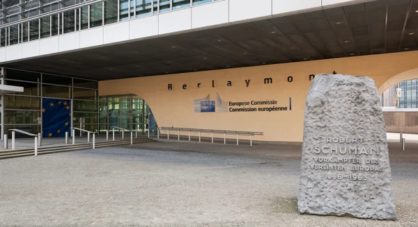 Berlaymont Brüksel'bina — Stok fotoğraf